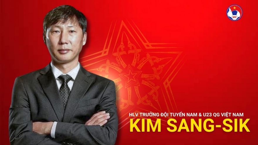 Kim Sang-sik picked as head coach of Vietnam football teams