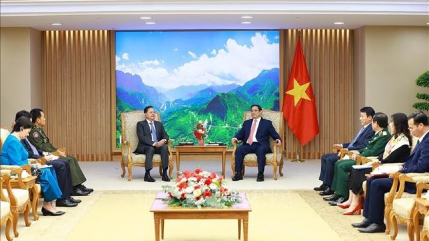 PM hosts Deputy Prime Minister of Cambodia