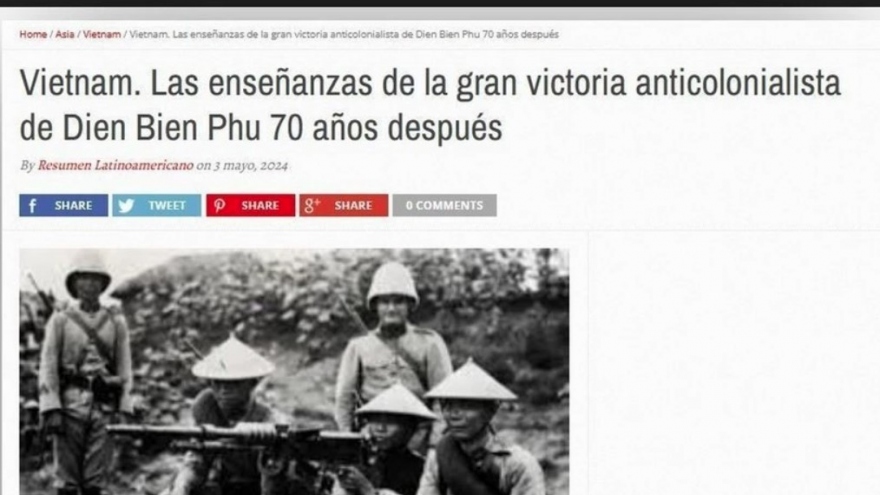 Argentina newspaper commends Vietnam’s Dien Bien Phu Victory