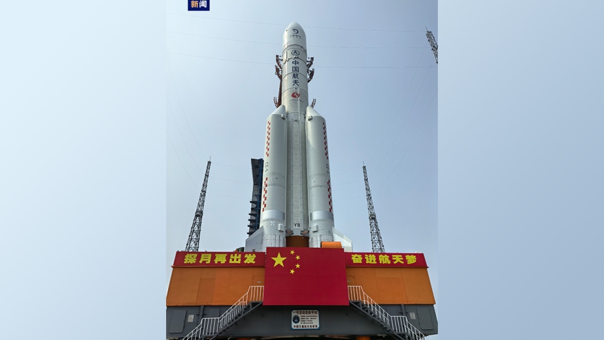 Trung Quốc phóng tàu vũ trụ Hằng Nga-6 vào ngày 3/5
