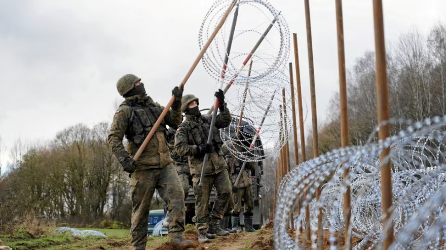 Ba Lan chi 2,5 tỷ USD tăng cường an ninh ở biên giới với Nga và Belarus