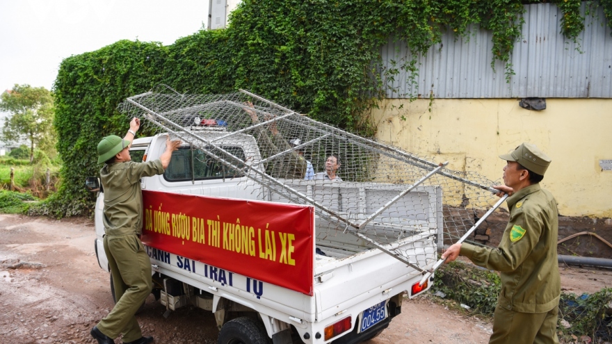 Bắc Ninh quyết liệt xử lý vi phạm trật tự hành lang an toàn giao thông