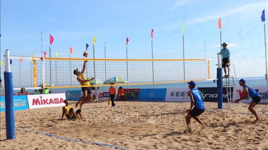 National beach volleyball tourney kicks off in Phu Yen
