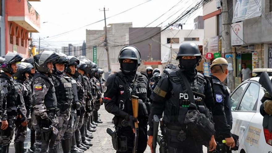 Ecuador ban bố tình trạng khẩn cấp ở 5 tỉnh ven biển do bạo lực nghiêm trọng