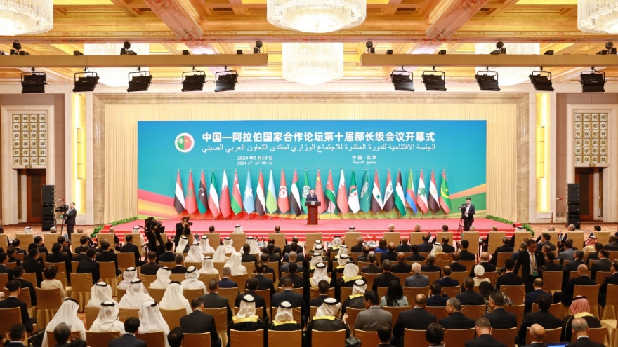 Chủ tịch Trung Quốc nêu 5 khuôn khổ hợp tác với các nước Ả Rập