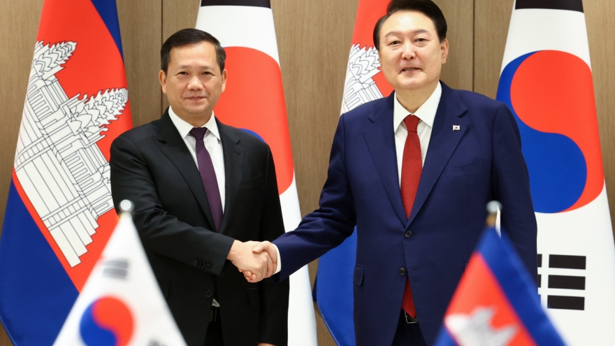 Hàn Quốc và Campuchia thiết lập quan hệ đối tác chiến lược