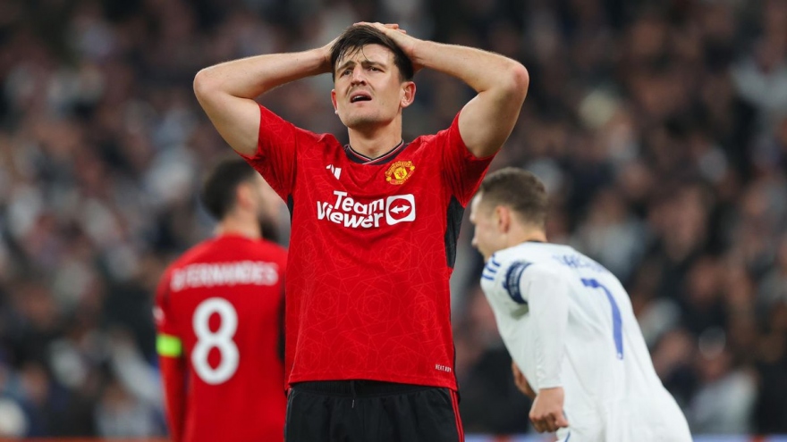 Harry Maguire chấn thương, MU tan nát hàng phòng ngự