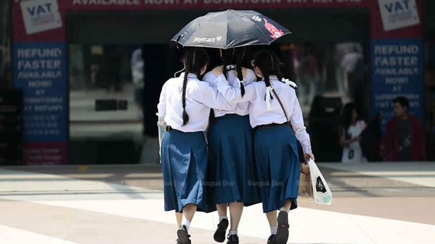 Thái Lan cân nhắc cho học sinh nghỉ học vào những ngày nắng nóng cao điểm