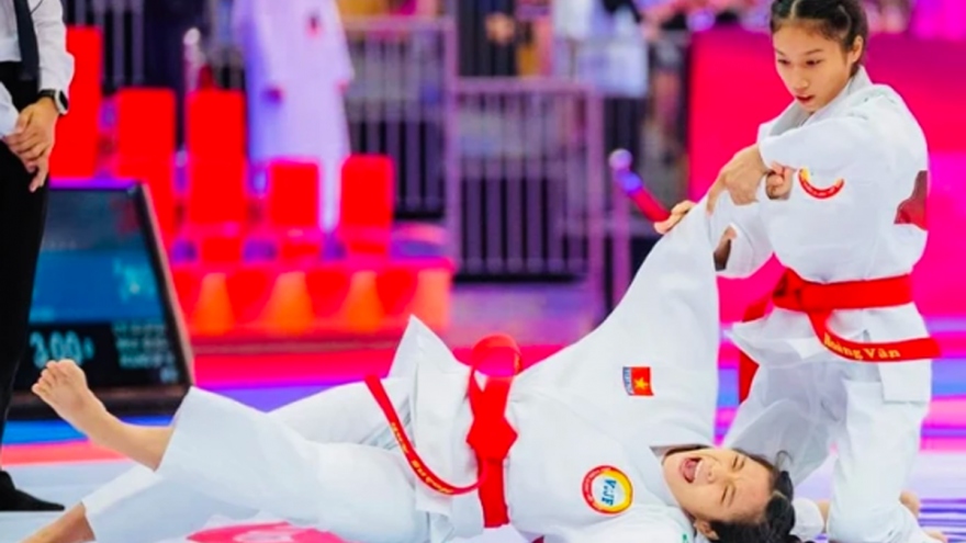 Vietnamese athletes come fourth at Asian Jujitsu Championships