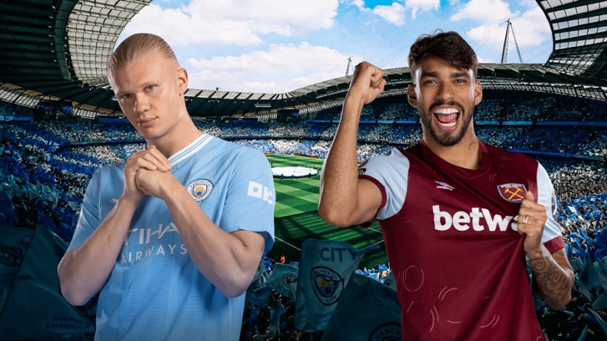 Dự đoán tỷ số, đội hình xuất phát trận Man City - West Ham