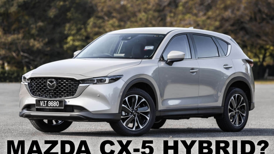Mazda CX-5 sẽ có thêm phiên bản động cơ hybrid và thuần điện