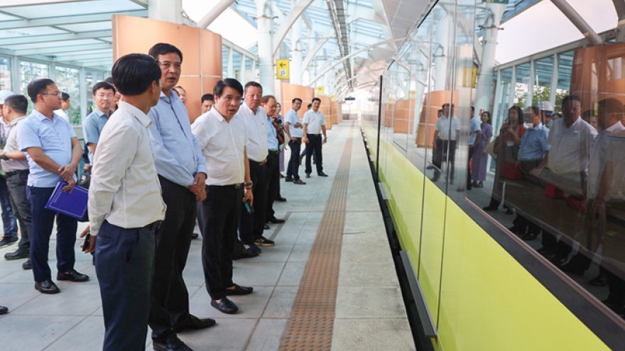 Tuyến Metro Nhổn-Ga Hà Nội dự kiến khai thác thương mại vào tháng 7/2024