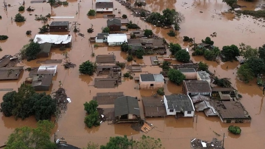 Ngập lụt ở Brazil: số người chết tiếp tục tăng, hàng chục người vẫn mất tích