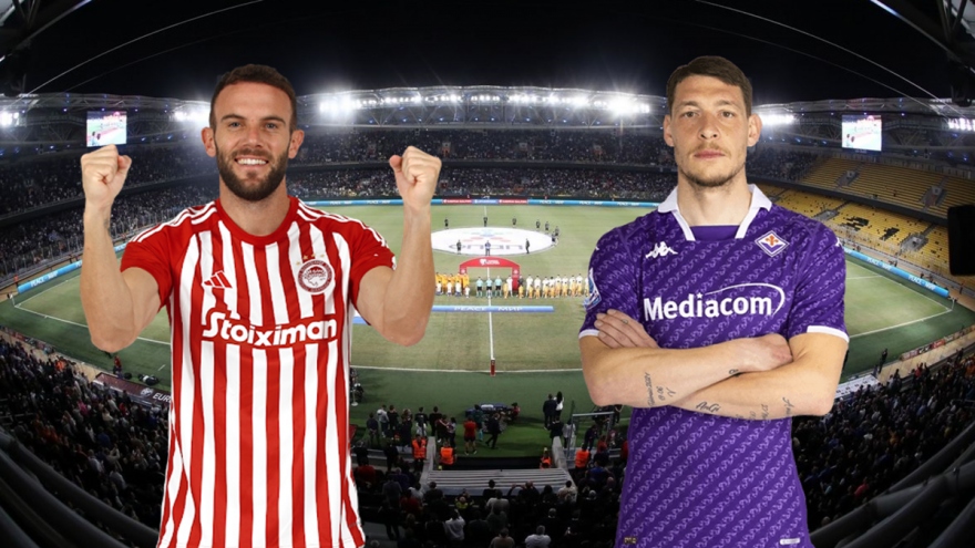 Dự đoán tỷ số, đội hình xuất phát trận Olympiacos - Fiorentina