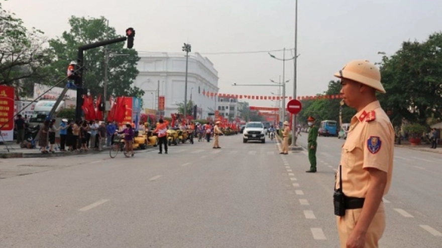 Phân luồng giao thông phục vụ Lễ kỷ niệm 70 năm Chiến thắng Điện Biên Phủ
