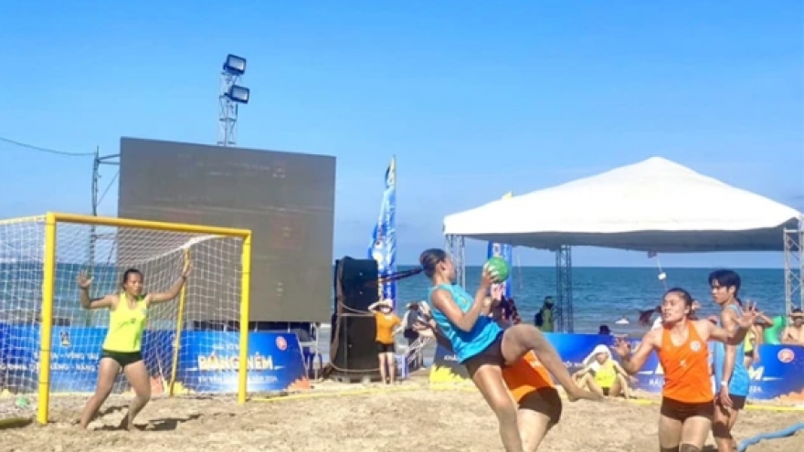 Asian champions Vietnam to vie for trophy at Beach Handball World Championship