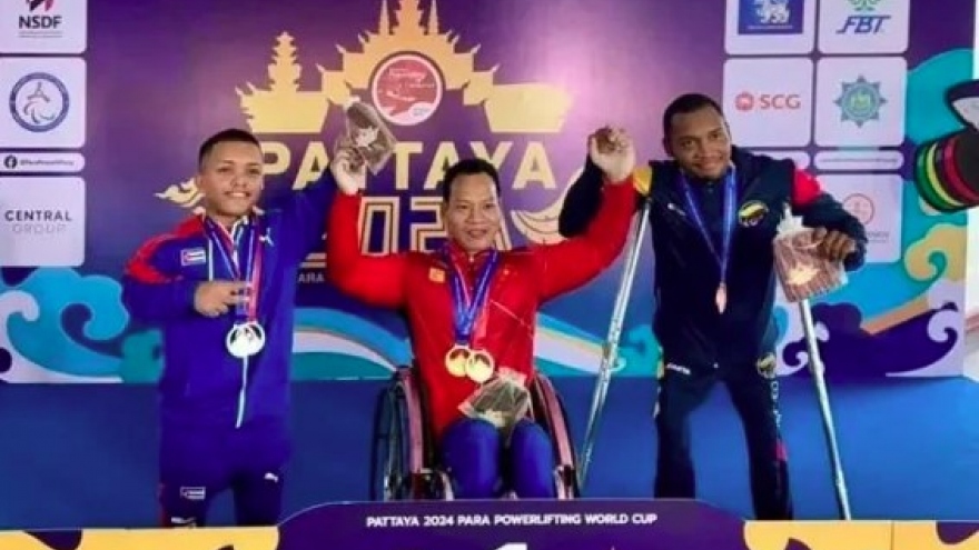 Vietnam finish sixth at Pattaya 2024 Para Powerlifting World Cup