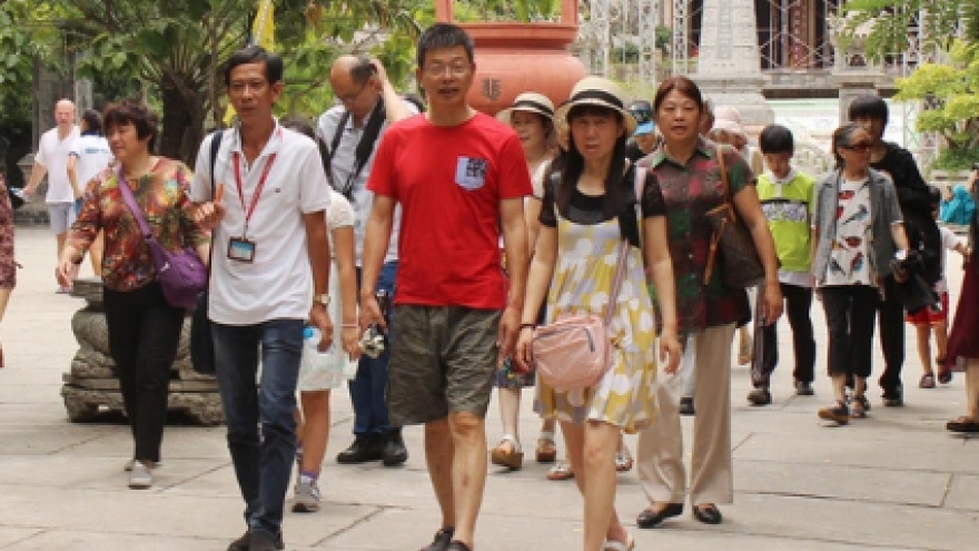 Chinese top foreign arrivals in Vietnam in May