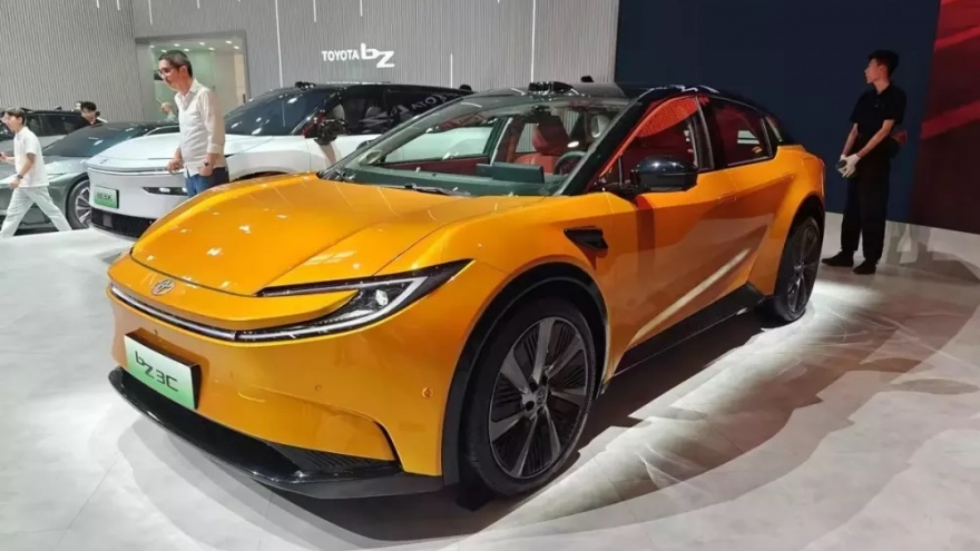 Cặp đôi xe thuần điện Toyota bZ3C và bZ3X ra mắt tại Triển lãm ô tô Bắc Kinh