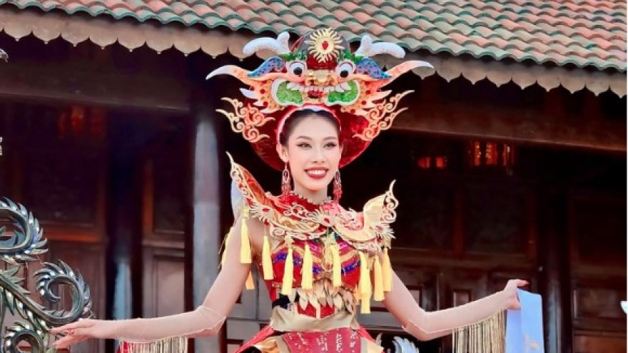 Vietnam wins best traditional costume at Miss Fitness Supermodel World 2024