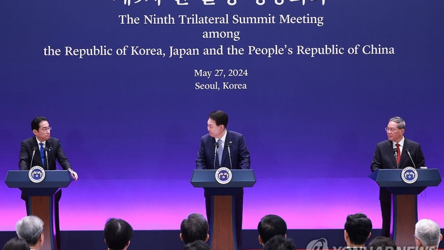 Trung-Nhật-Hàn nhất trí hợp tác chặt chẽ vì hòa bình và thịnh vượng chung