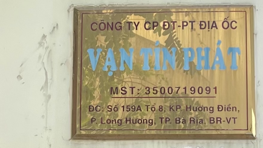 Công an đề nghị TP Bà Rịa cung cấp tài liệu liên quan vụ án Vạn Tín Phát
