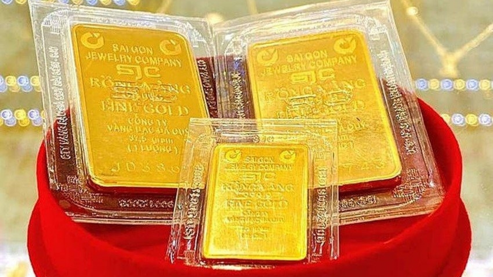 12,300 taels of SJC-branded gold bullion sold through auction