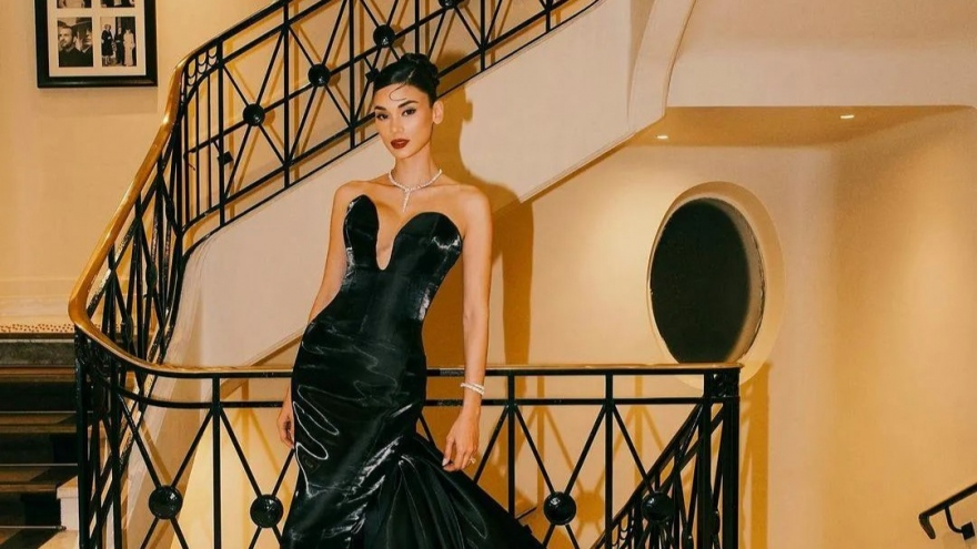 Thời trang sành điệu của Miss Universe Pia Wurtzbach tại Cannes 2024