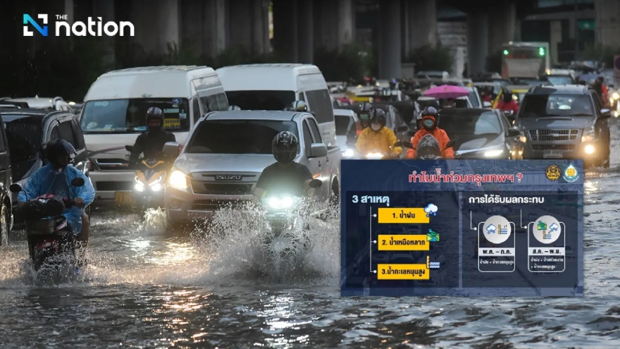 Thủ đô Bangkok tăng cường biện pháp giảm thiểu lụt lội trước mùa mưa
