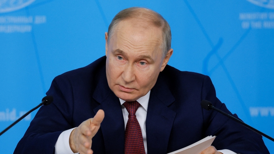 Tổng thống Nga Putin đề xuất thiết lập cấu trúc an ninh mới ở khu vực Á - Âu