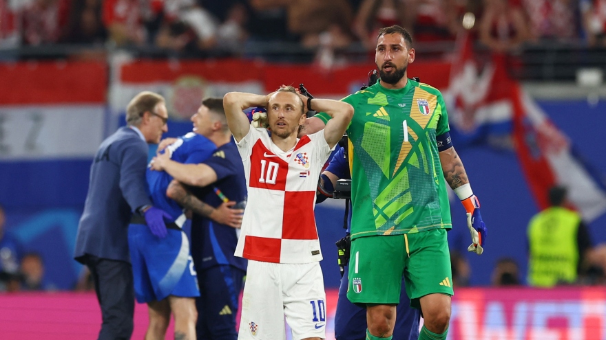 Kết quả EURO 2024: Italia và Croatia tạo nên trận đấu "siêu kịch tính"