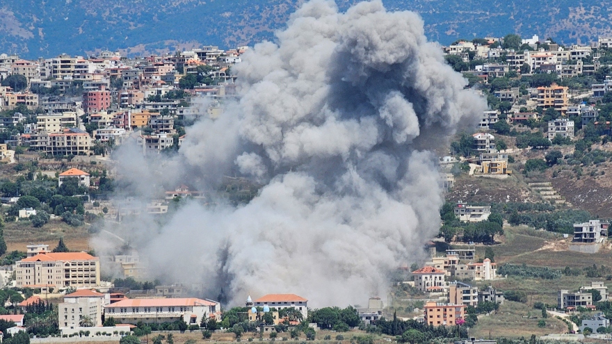 Mỹ kêu gọi Israel xuống thang căng thẳng ở biên giới với Lebanon