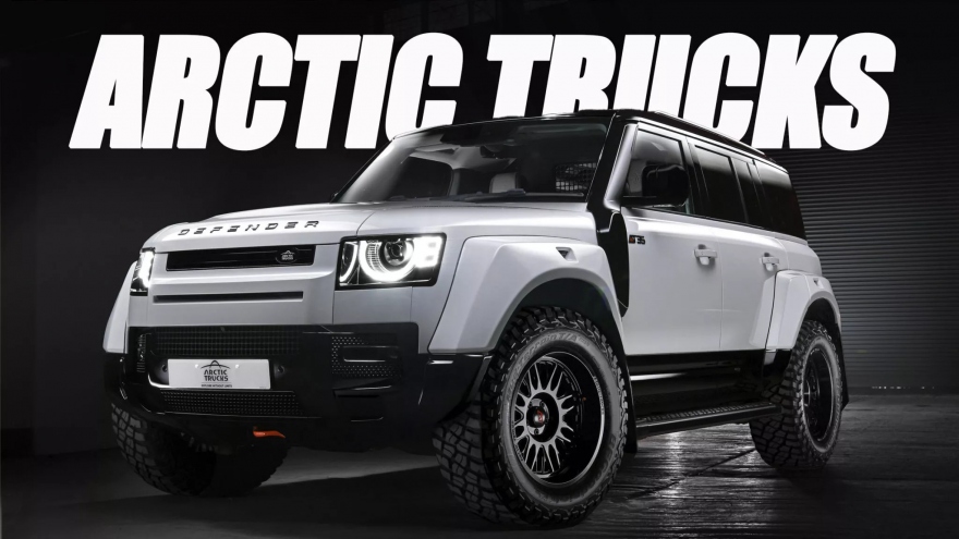 Chiêm ngưỡng Land Rover Defender độ Arctic Trucks