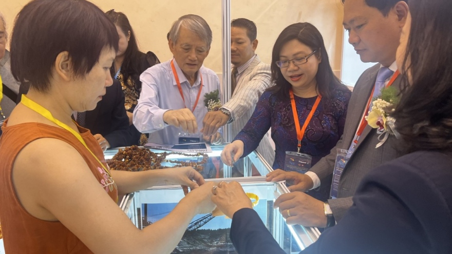 Global goldsmiths gather at international jewelry exhibition in Vietnam