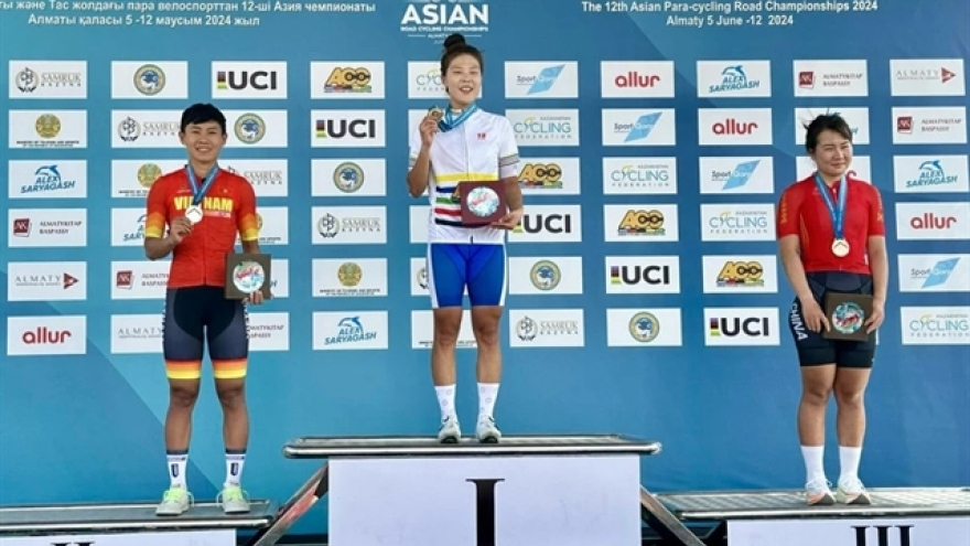 That takes Asian cycling silver