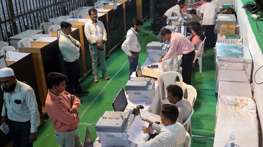 Ấn Độ bắt đầu quá trình kiểm phiếu bầu cử Hạ viện