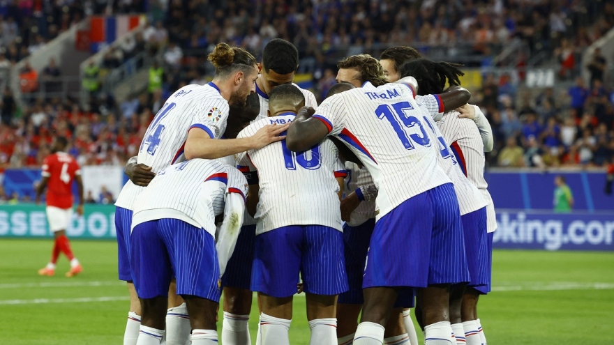 Trực tiếp Áo 0-1 Pháp: Rình rập chờ cơ hội
