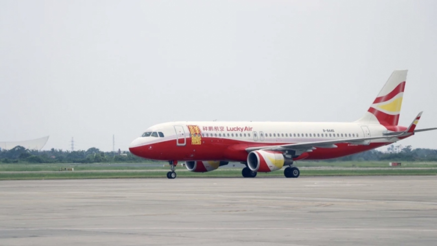 Hai Phong’s Cat Bi airport welcome first flight from China’s Lijiang