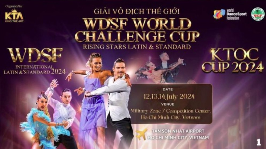 Vietnam to host international DanceSport competition for first time