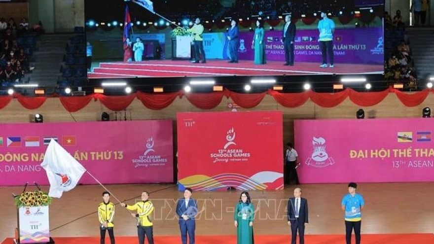 13th ASEAN School Games wrapped up in Da Nang