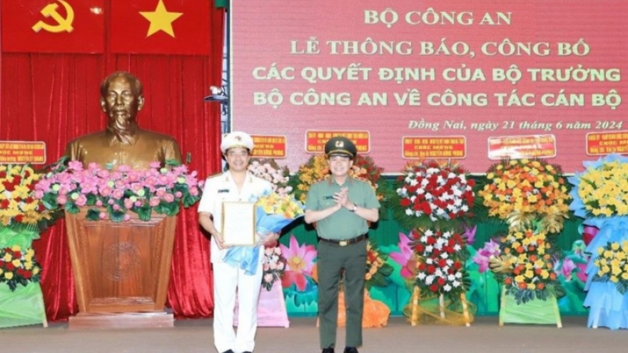 Điều động Đại tá Nguyễn Hồng Phong giữ chức Giám đốc Công an tỉnh Đồng Nai
