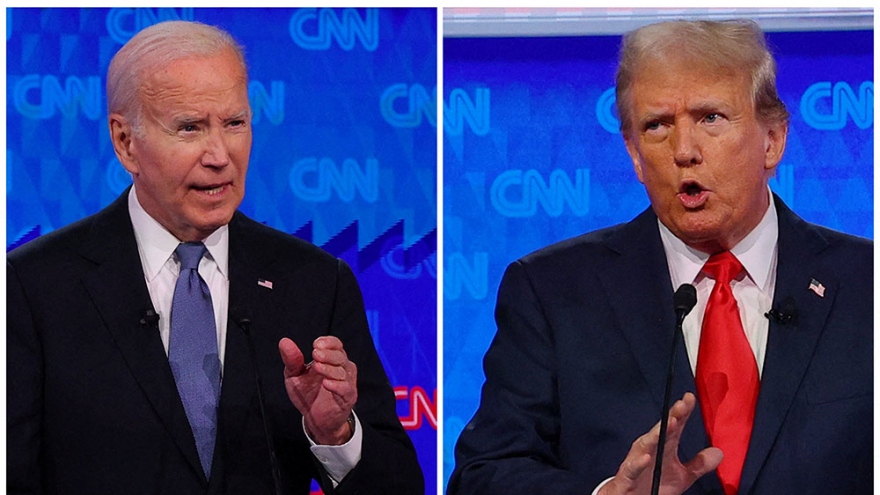 Những tuyên bố đáng chú ý trong phiên tranh luận đầu tiên Trump - Biden
