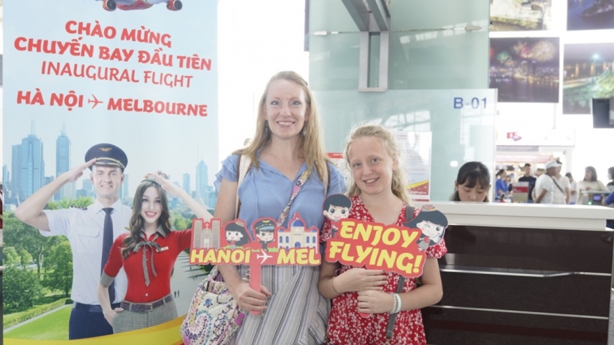 Vietjet khai trương đường bay Melbourne với Hà Nội, vé Thương gia khuyến mãi 50%