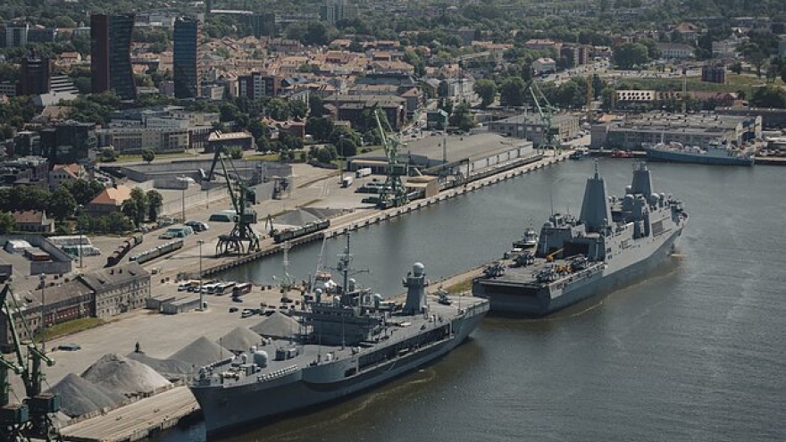 NATO bắt đầu cuộc tập trận lớn nhất từ trước tới nay ở Biển Baltic