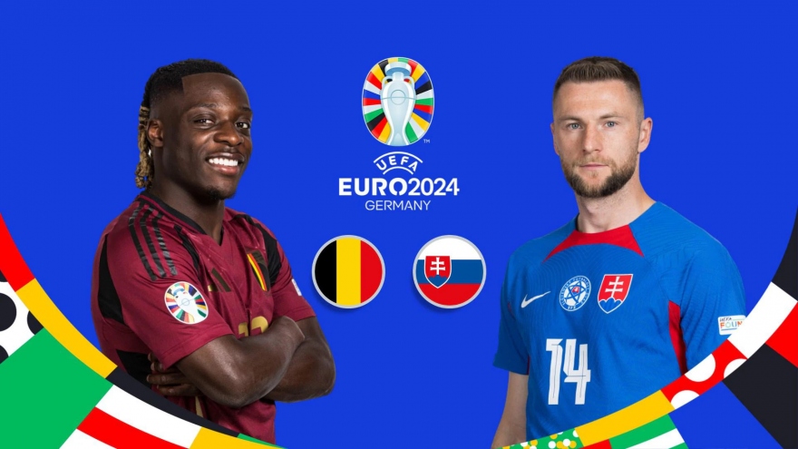 Xem trực tiếp trận Bỉ vs Slovakia tại EURO 2024 ở đâu?