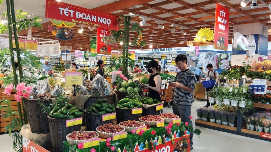 Co.opmart, Co.opXtra tăng nguồn hàng, giảm giá thực phẩm Tết Đoan Ngọ