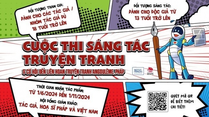Vietnam Comic Contest winner to attend biggest French comic festival