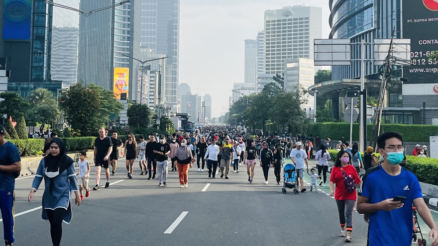 Thử thách đi bộ 7.500 bước mỗi ngày cải thiện chất lượng không khí ở Jakarta