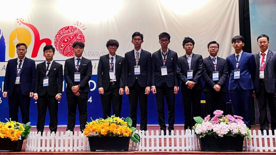Học sinh Việt Nam đoạt 8 huy chương tại Olympic Vật lý Châu Á
