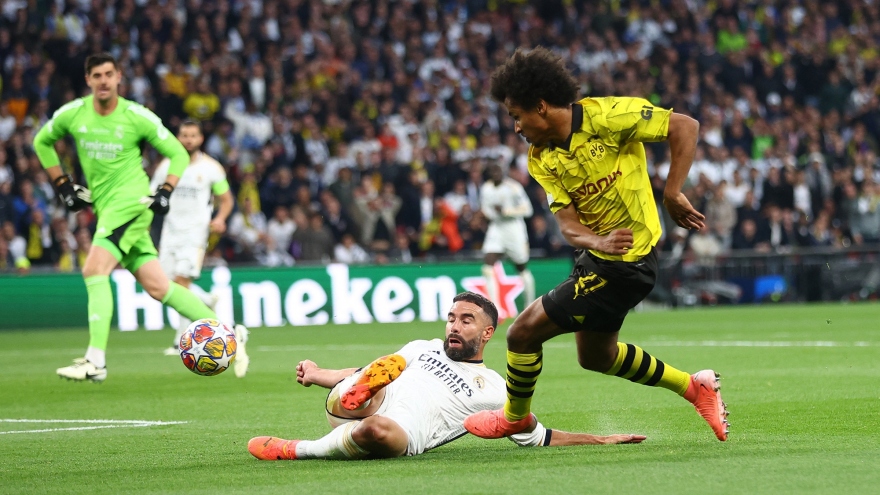 Trực tiếp Dortmund 0-0 Real Madrid: Thế trận căng như dây đàn